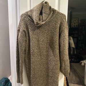 Cozy Brown Turtleneck Sweater